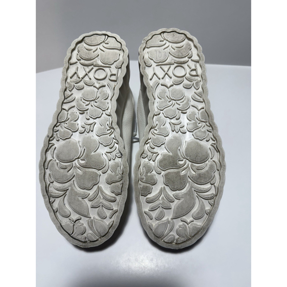 Roxy Surf Sheilahh Women’s Sneakers White Leather Platform Size 5.5 - Picture 10 of 11